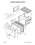 Diagram for 05 - Lower Drawer Parts