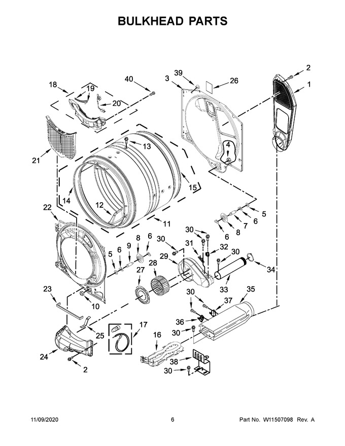 Diagram for YWED5620HW2
