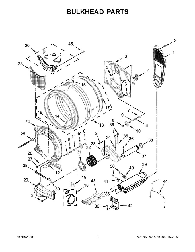 Diagram for WED9620HBK2