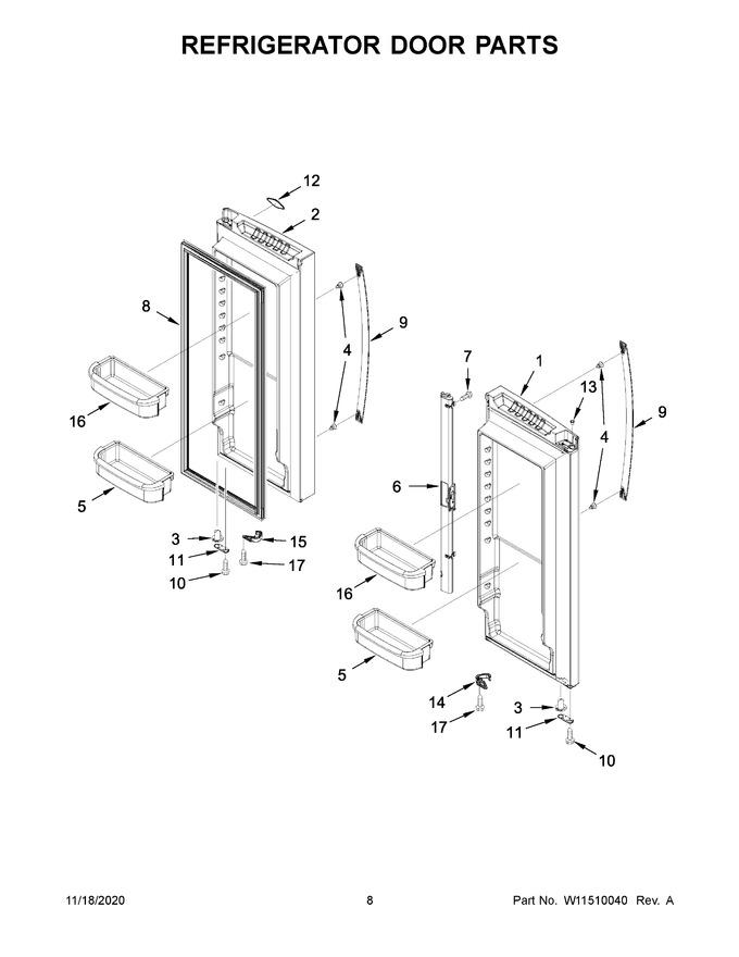 Diagram for WRF535SWHB03