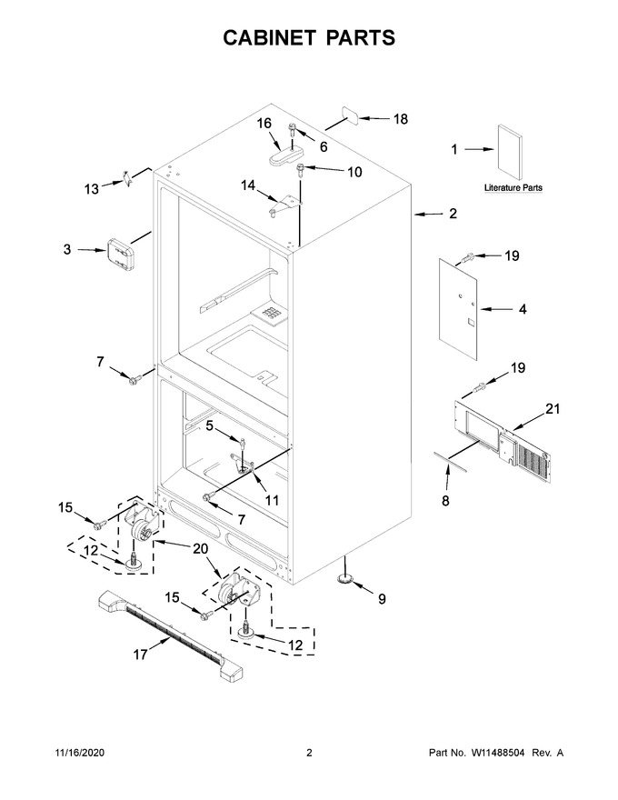 Diagram for WRB329RFBM02