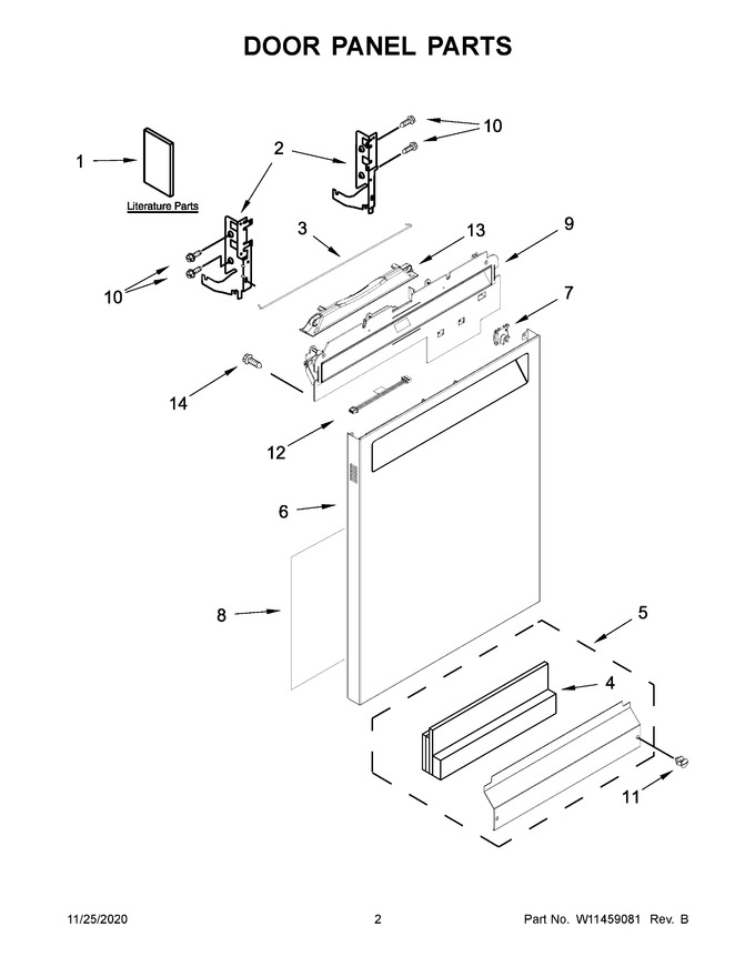 Diagram for KDFE104HWH1