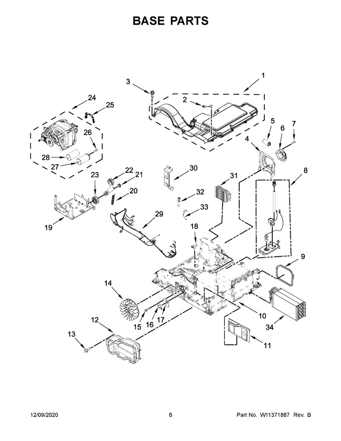 Diagram for WHD862CHC1