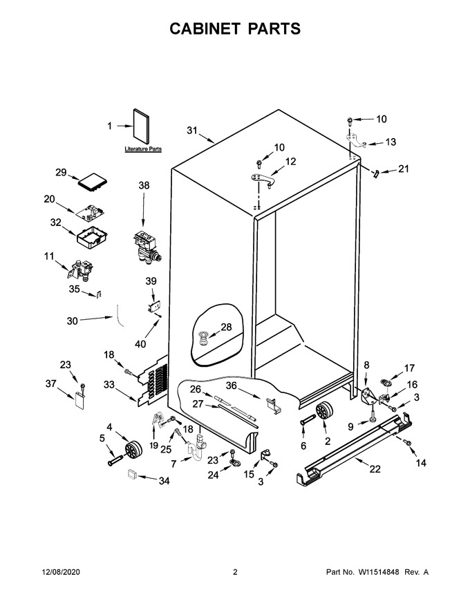 Diagram for WRS970CIHZ01