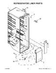 Diagram for 03 - Refrigerator Liner Parts