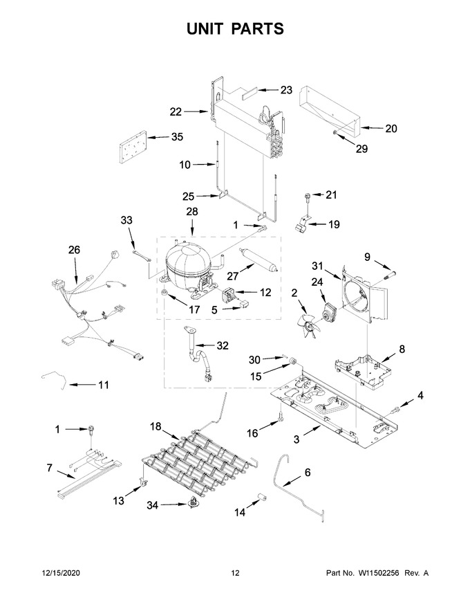 Diagram for KRFF305EWH04