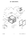 Diagram for 05 - 30" Oven Parts