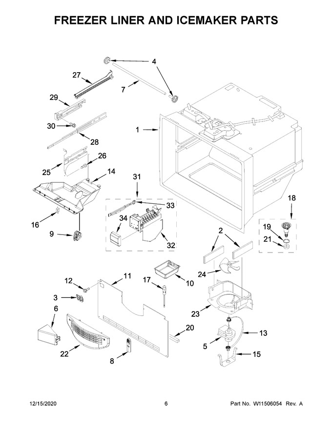 Diagram for WRF532SMHZ04