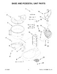 Diagram for 04 - Base And Pedestal Unit Parts