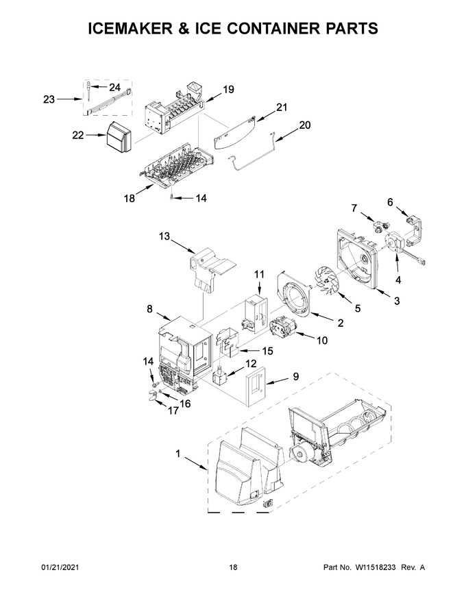 Diagram for WRX735SDHV03