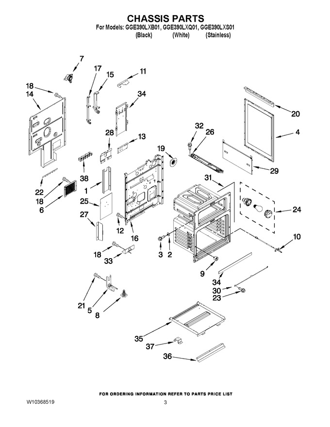 Diagram for GGE390LXB01