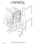 Diagram for 05 - Tub And Frame Parts