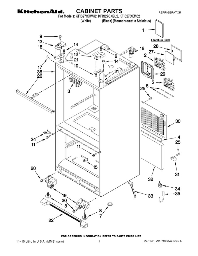 Diagram for KFIS27CXBL2