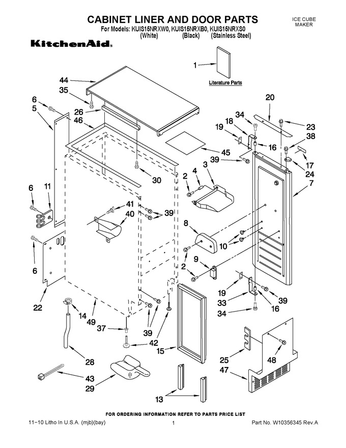Diagram for KUIS15NRXS0