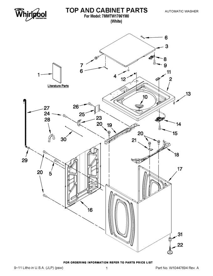 Diagram for 7MWTW1706YM0