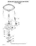 Diagram for 04 - Gearcase, Motor And Pump Parts