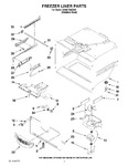 Diagram for 02 - Freezer Liner Parts