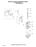 Diagram for 05 - Motor And Ice Container Parts
