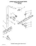 Diagram for 07 - Upper Wash And Rinse Parts