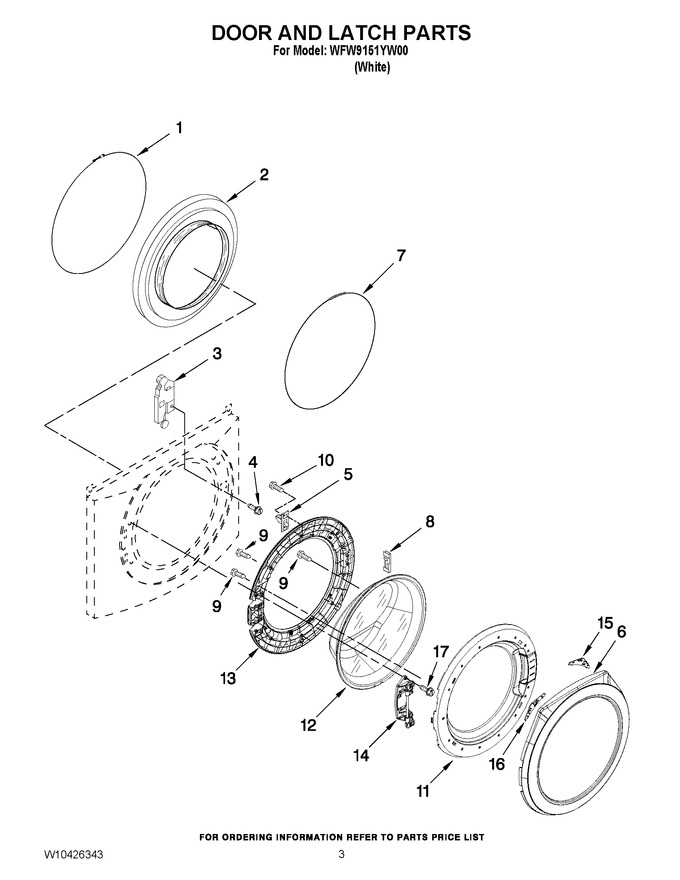 Diagram for WFW9151YW00