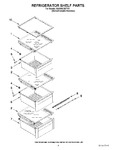 Diagram for 03 - Refrigerator Shelf Parts