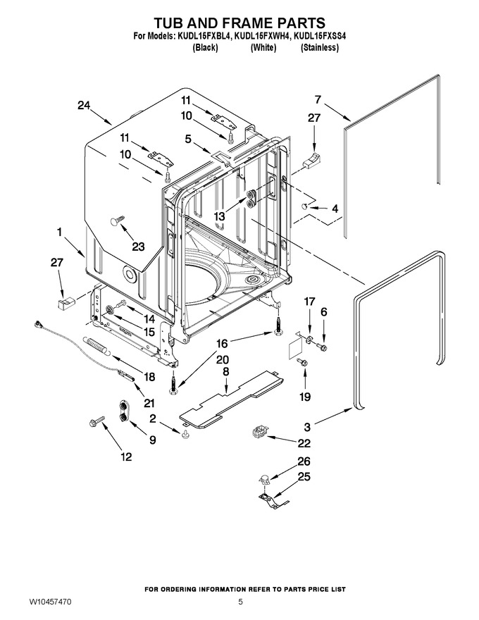 Diagram for KUDL15FXBL4