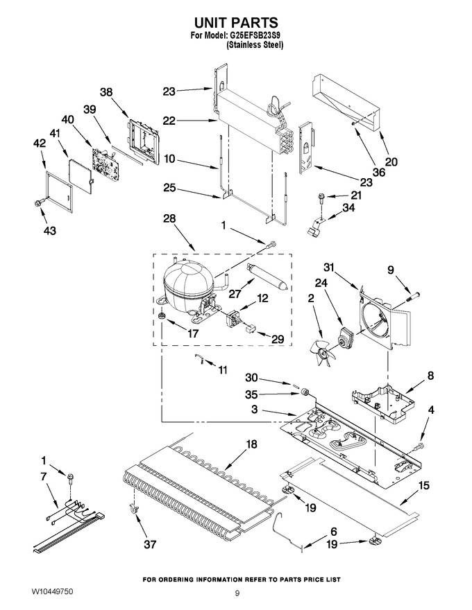 Diagram for G25EFSB23S9