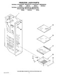 Diagram for 04 - Freezer Liner Parts