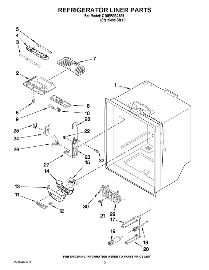 Diagram for G25EFSB23S9