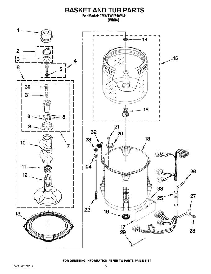 Diagram for 7MWTW1710YM1
