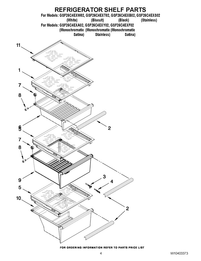 Diagram for GSF26C4EXT02