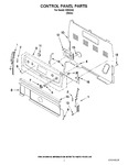Diagram for 02 - Control Panel Parts