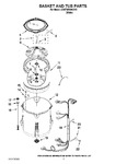 Diagram for 03 - Basket And Tub Parts