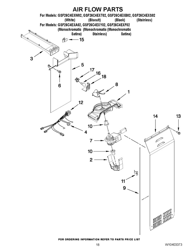 Diagram for GSF26C4EXW02