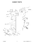 Diagram for 02 - Cabinet Parts
