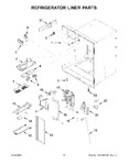 Diagram for 03 - Refrigerator Liner Parts