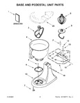 Diagram for 03 - Base And Pedestal Unit Parts