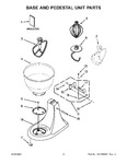Diagram for 05 - Base And Pedestal Unit Parts