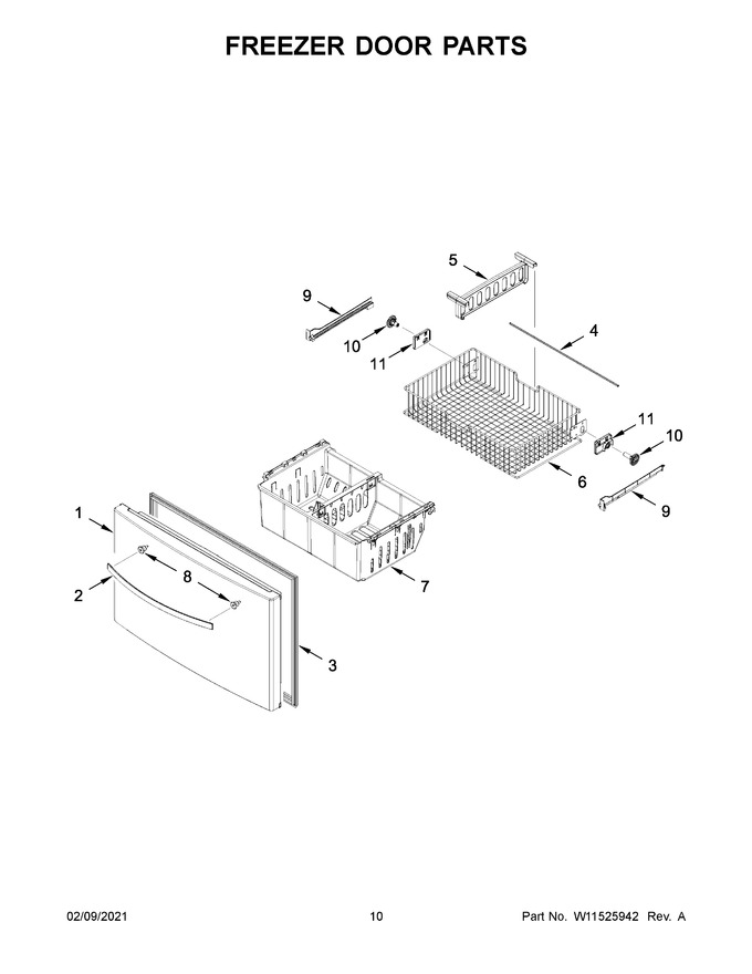 Diagram for WRF555SDHW03