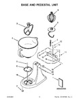Diagram for 05 - Base And Pedestal Unit