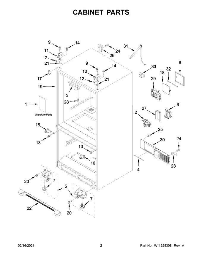 Diagram for WRF540CWHB02