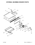 Diagram for 03 - Internal Warming Drawer Parts