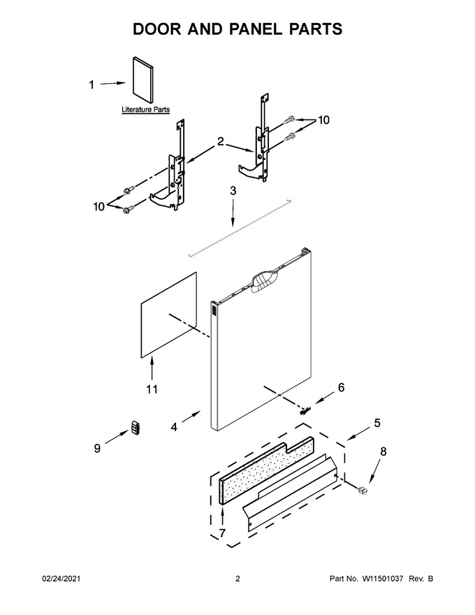 Diagram for WDF520PADB8
