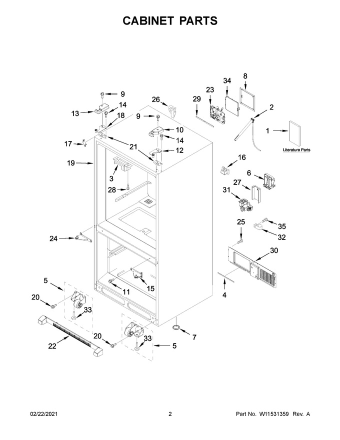 Diagram for KRFC300EWH04