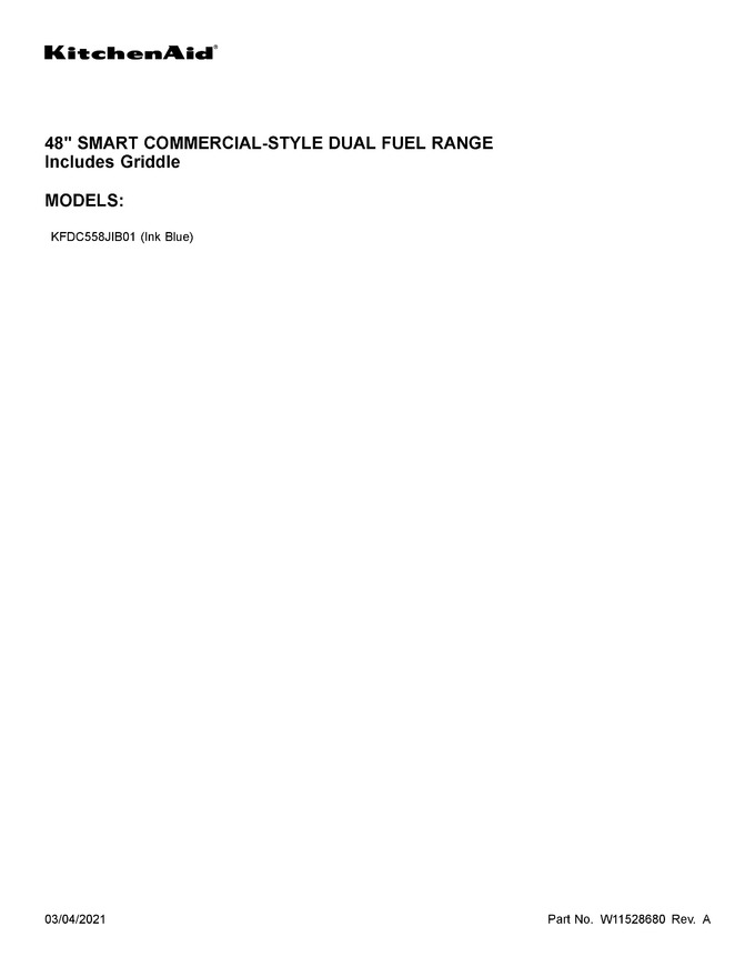 Diagram for KFDC558JIB01