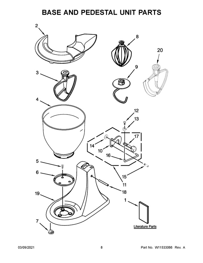 Diagram for KSM85PSQGA0