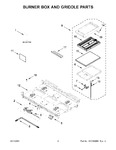Diagram for 02 - Burner Box And Griddle Parts