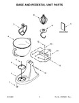 Diagram for 05 - Base And Pedestal Unit Parts