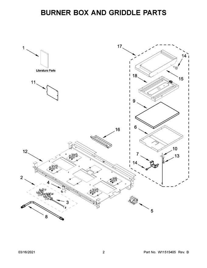 Diagram for JGRP536HL01