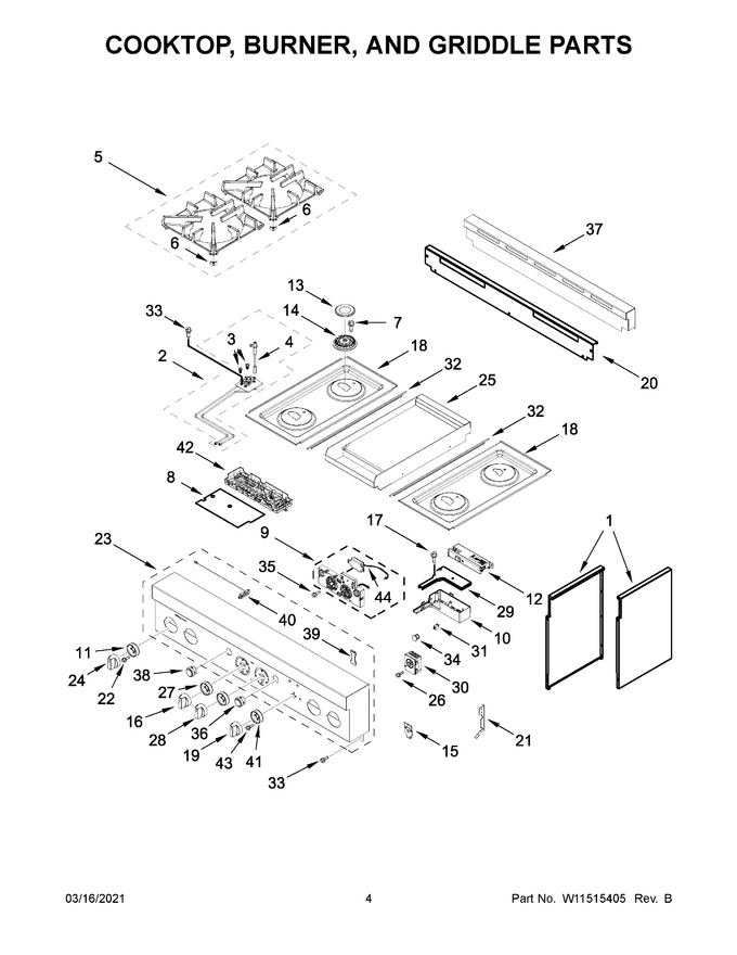 Diagram for JGRP536HL01